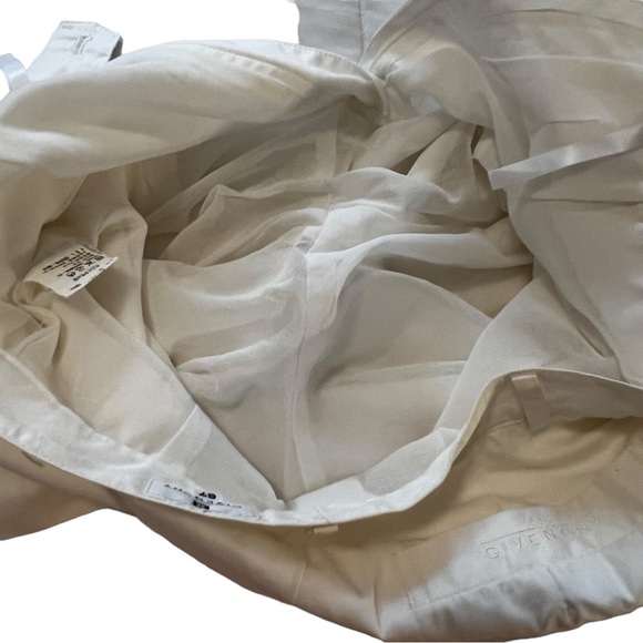 Givenchy Women’s Longline Golf Shorts White Pockets modest high rise 26 vintage - Picture 10 of 16